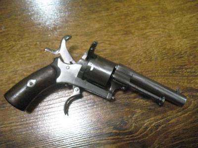 Parádny revolver LEFAUCHEUX 7mm
