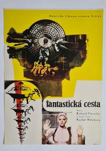 FANTASTICKÁ CESTA - starý filmový plakát A3 (Paleček, 1968)
