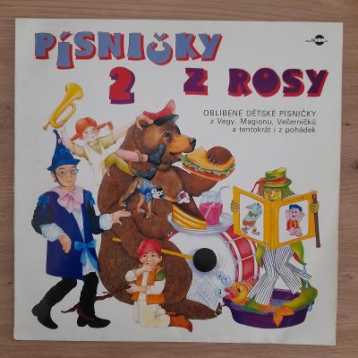 Various – Písničky Z Rosy 2 (Blue Vinyl)
