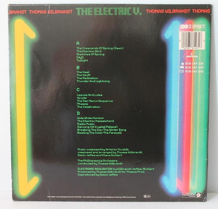 Thomas Wilbrandt - The Electric V. (LP) - Hudba