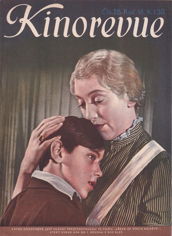 Časopis Kinorevue, Kathe Dorschová, 1940 - Starožitnosti a umění