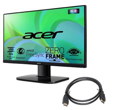 Monitor Acer KA240y 24" Full HD 1ms VRB 75Hz VGA HDMI