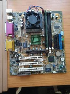 Základní deska ASUS TUEP2 + procesor Celeron 1 GHz + 256MB SDRAM