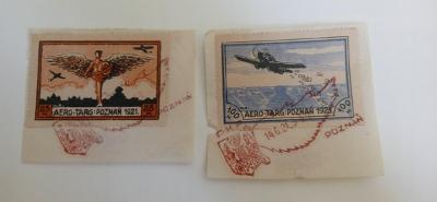 Známky letecké pošty 1921 