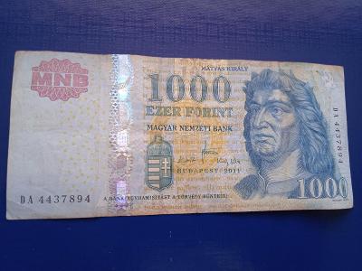 HUNGARY 1 000 Forint 2011 P - 197c