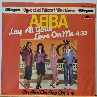ABBA - Lay All Your Love On Me, 1981 EX