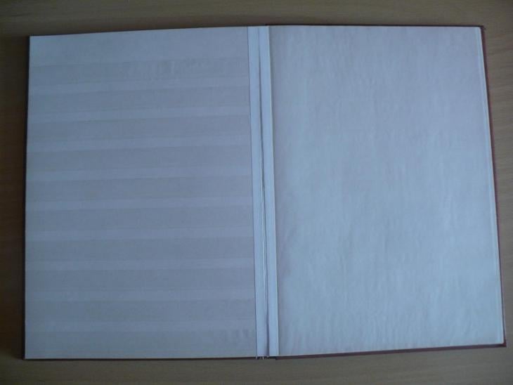 Zásobník na známky A4, 32 stran, hnědý BRIEFMARKEN - Sběratelství