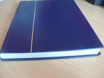 Zásobník na známky A4, 32 stran, modrý