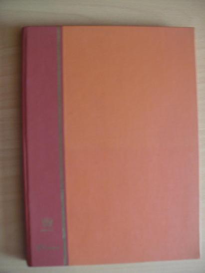 Zásobník na známky A4, 16 stran, oranžovočervený