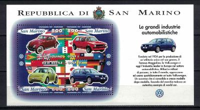 San Marino 1997 "Volkswagen" Michel BL23