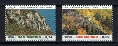 San Marino 1999 "Europa (C.E.P.T.) 1999 - Parks and Gardens"