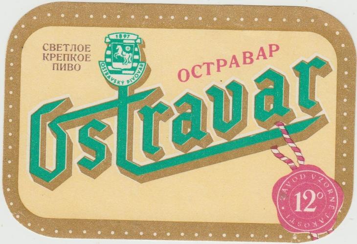 OSTRAVA  RH2 - Pivní etikety