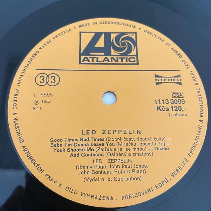 Led Zeppelin – Led Zeppelin - LP / Vinylové desky