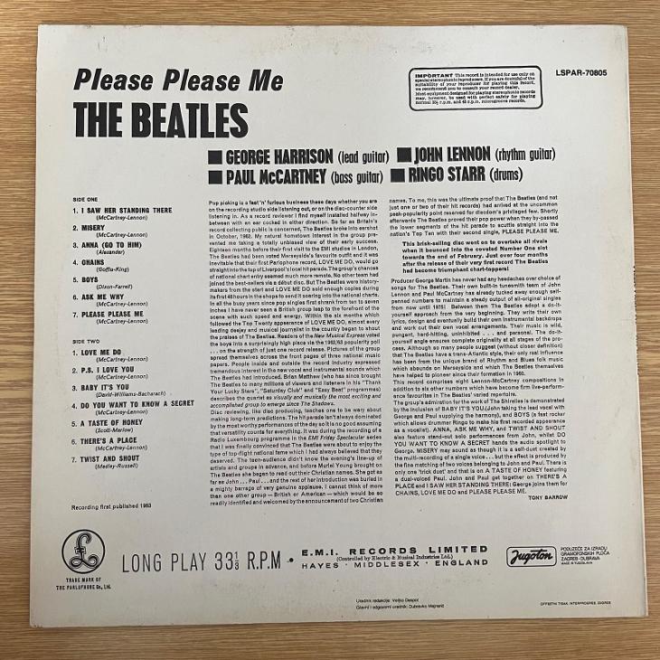 The Beatles – Please Please Me - LP / Vinylové desky