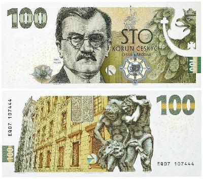 Pamětní bankovka ČNB 100 Kč 2022 - KAREL ENGLIŠ