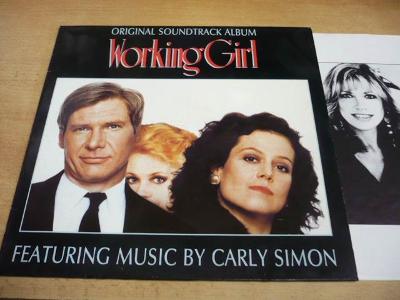 LP Soundtrack: WORKING GIRL (Carly Simon) H.Ford, S.Weaver...