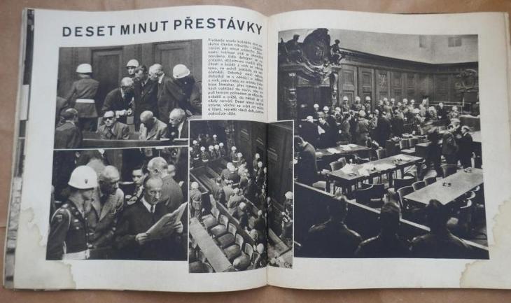 NORIMBERK - ZLOČIN A SOUD !!! 1.v yd. 1946 - Dr.B.Ečer - Odborné knihy