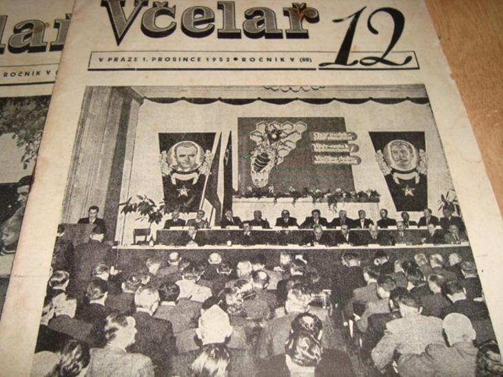 Č.677- ČASOPISY VČELAŘ 1952-Č.1-12 - Starožitnosti a umění