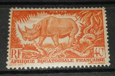 Francouzská rovníková Afrika. 1947 