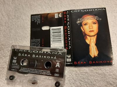 Audio Kazeta BASIKOVÁ Bara Gregoriana 1998 EMI Monitor