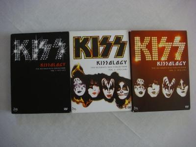 DVD - KISSOLOGY - The Ultimate KISS collection 1,2,3