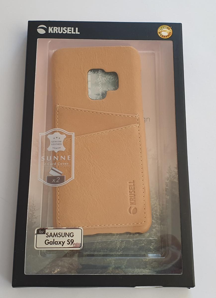 Krusell zadný kryt SUNNE 2 CARD pre Samsung Galaxy S9, nude - undefined