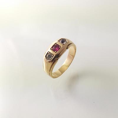 Prsten zlatý 5,28 g Au (585/1000) Ev. č. 271