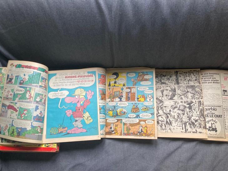 Originál komiksy GADGET  PIF 23ks rok 1973-74 + kniha 1978Look-in