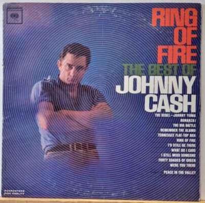 LP Johnny Cash - Ring Of Fire - The Best Of Johnny Cash, 1963 