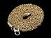 Strieborná pozlátená retiazka - 50cm p.c. 1.699kč - Starožitné šperky