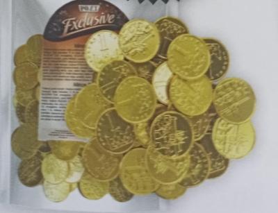 Čokoládové mince