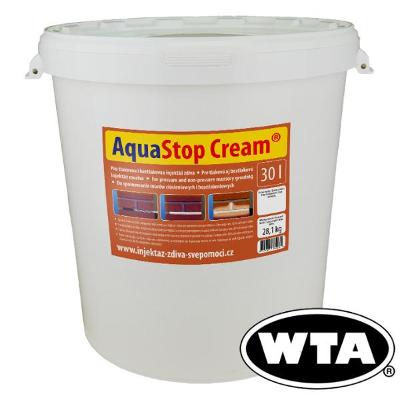AquaStop Cream® – kbelík 30 l - injektáž zdiva proti vlhkosti