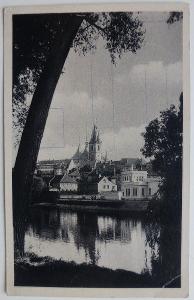 Louny - kostel sv. Mikuláše - cca 1939