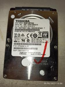 Pevný disk Toshiba 500GB do notebooku