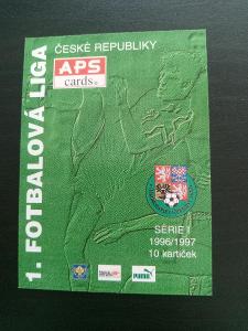 Checklist č.4 Seznam APS Cards Fotbal 1996 100% stav!