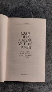 Gaius Julius Caesar - válečné paměti (Svoboda 1972)