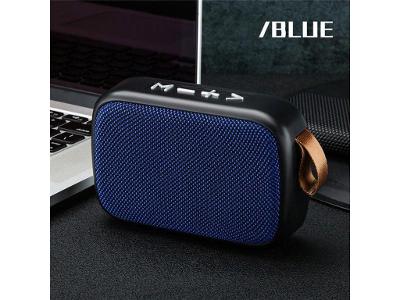 Přenosný Bluetooth reproduktor, USB , HIFI, FM radio - modré