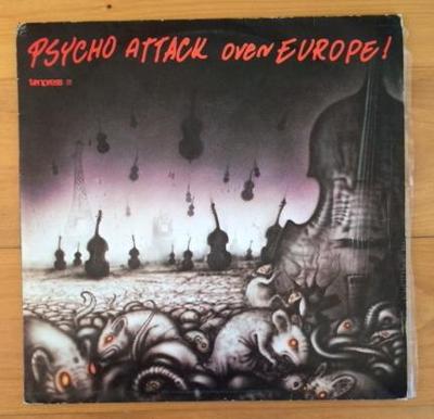 LP / PSYCHO ATTACK OVER EUROPE ! - 1986 - POLSKO