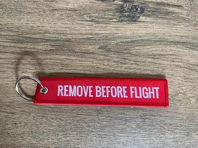 Kľúčenka REMOVE BEFORE FLIGHT