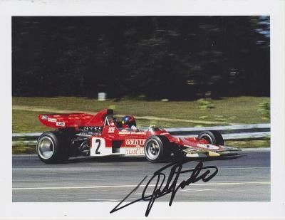 Emerson Fittipaldi autogram original