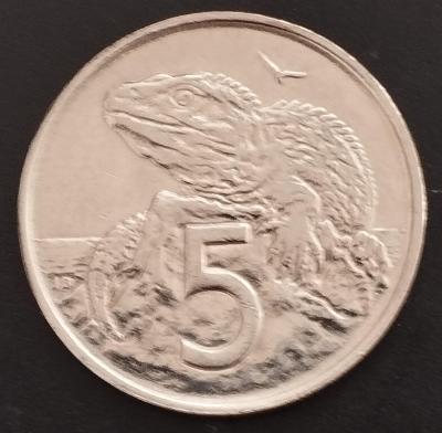 Nový Zéland 5 cents 1967 KM# 34