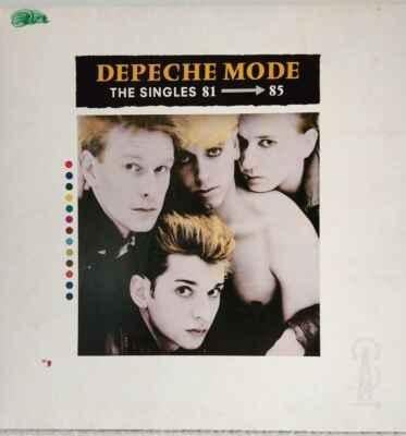 LP Depeche Mode - The Singles 81 → 85, 1985    Barevná fošna!!!