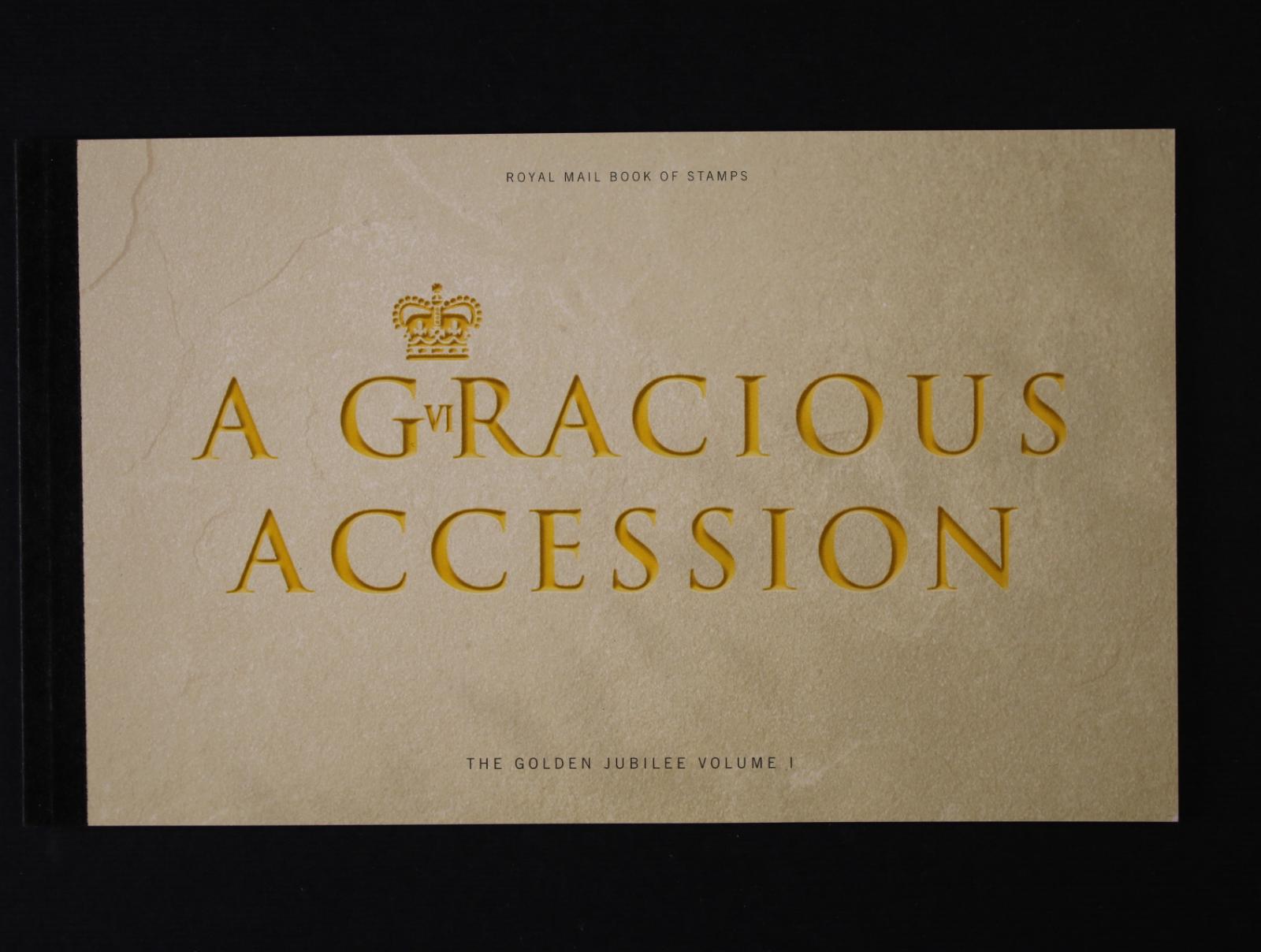 Známkový zošítok Anglicka, Zlaté jubileum kráľovnej Alžbety II. - Známky