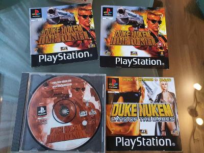 Hry PS1-Duken Nuken,Colin McRae Rally,Jurassic Park