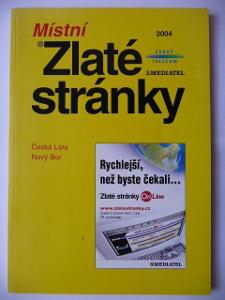 Telefonní seznam - Místní Zlaté stránky 2004 - Česká Lípa, Nový Bor