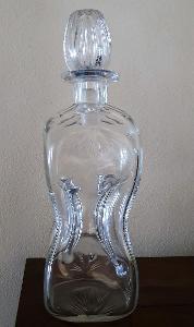 Fľaša tvarovaná obdobie 1890 - 1910