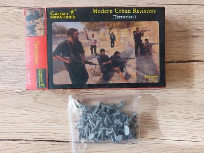 Caesar figurky 1:72 Modern urban resisters (terrorists)