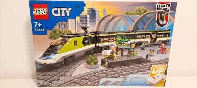 LEGO CITY 60337 EXPRESNÍ VLÁČEK - VLAK - TRAIN jako NOVÉ LEVNĚ !!!