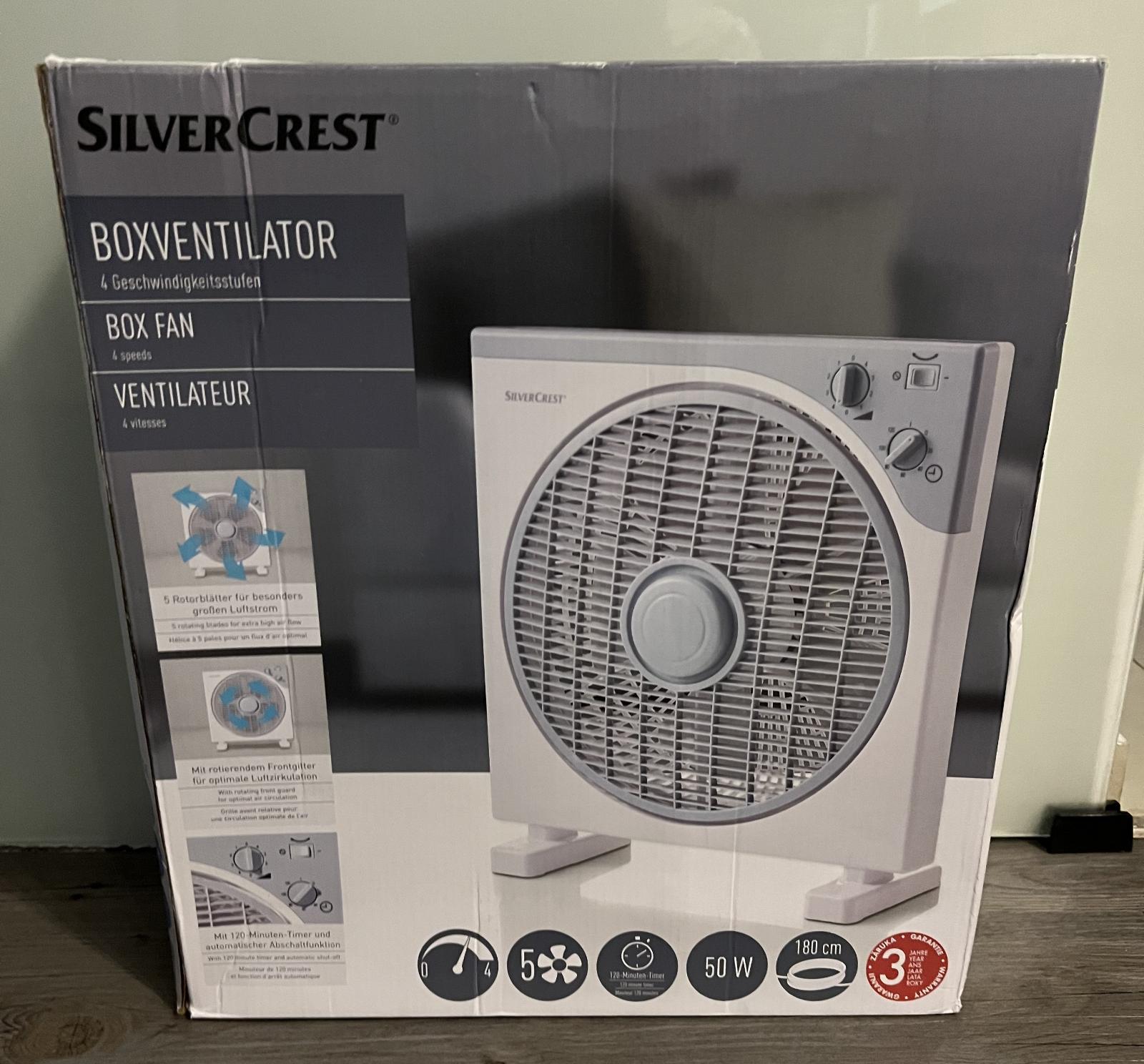 Špičkový podlahový ventilátor Silvercrest - příjemný letní společník! - Vzduchotechnika, kúrenie