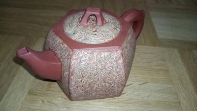 čínská čajová konvička (hliněná)